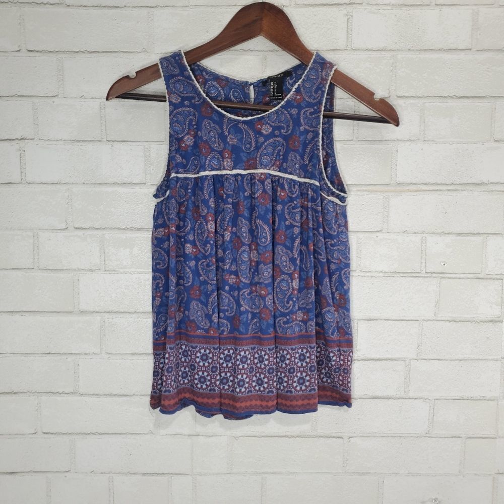 Forever 21 cute flowy tank top